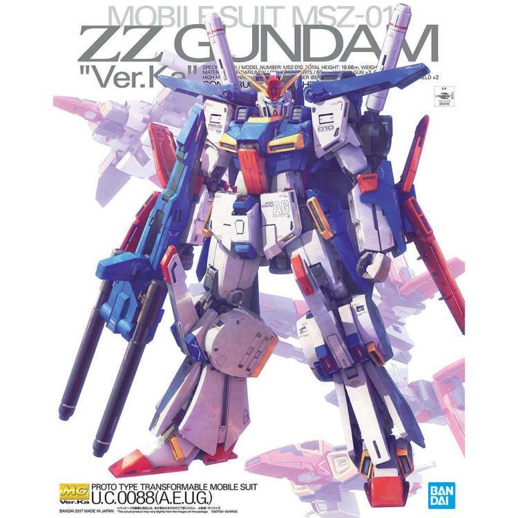 Bandai ZZ Gundam Ver. Ka MG 1/100 Model Kit - A-Z Toy Hobby