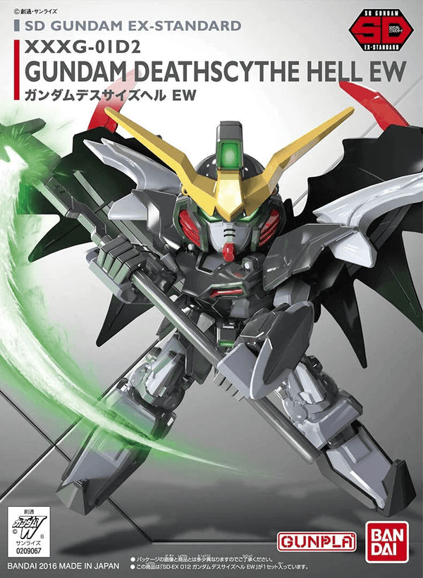 Bandai 012 Gundam Deathscythe Hell EW SD EX-Standard Model Kit - A-Z Toy Hobby