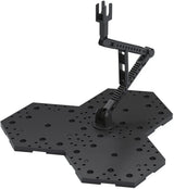 Bandai Action Base 4 Black 1/100 1/144 Display Stand - A-Z Toy Hobby