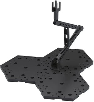 Bandai Action Base 4 Black 1/100 1/144 Display Stand - A-Z Toy Hobby