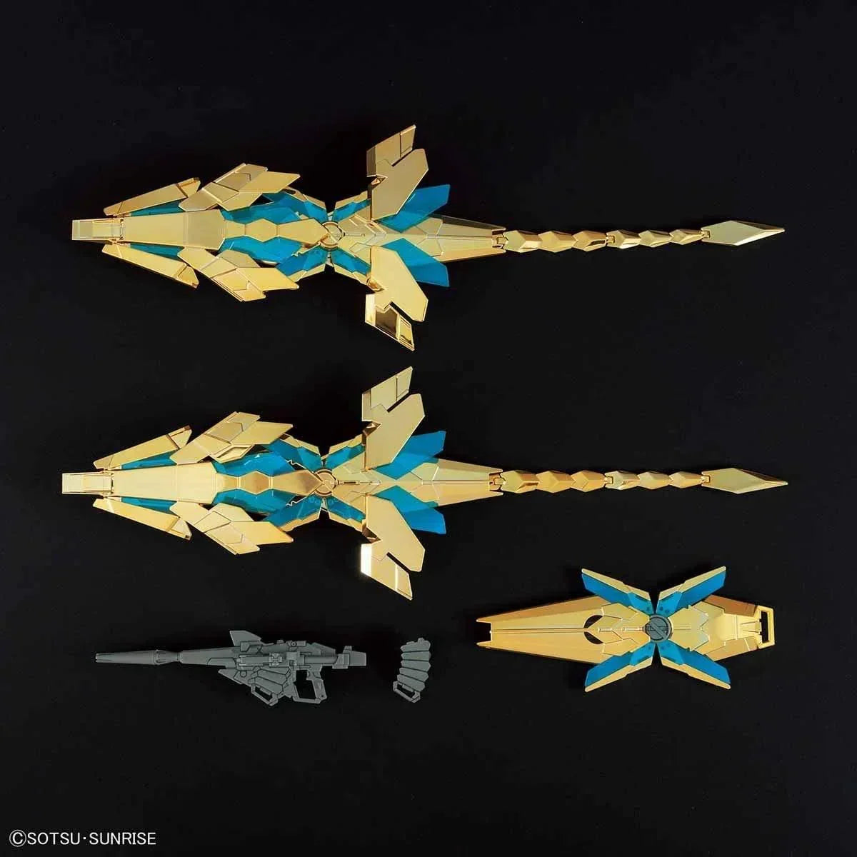 Bandai 216 Unicorn Gundam 03 Phenex Destroy Mode (Narrative Ver.) Gold Coating HGUC 1/144 Model Kit - A-Z Toy Hobby