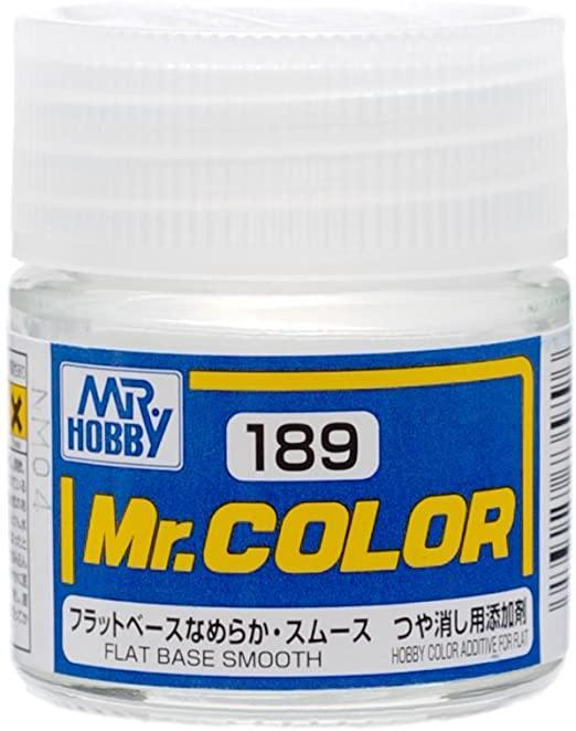 Mr. Hobby C189 Mr. Color Flat Base Smooth Lacquer Paint 10ml - A-Z Toy Hobby