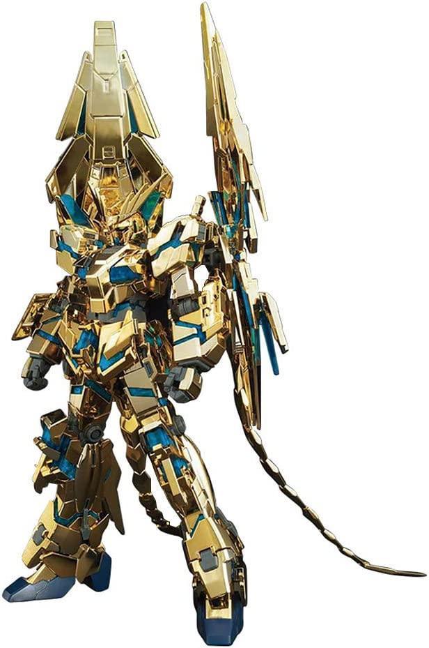Bandai 216 Unicorn Gundam 03 Phenex Destroy Mode (Narrative Ver.) Gold Coating HGUC 1/144 Model Kit - A-Z Toy Hobby