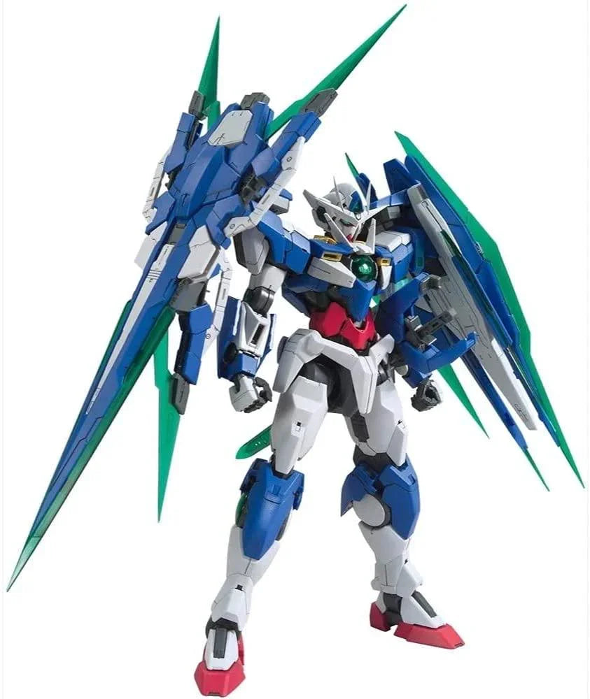 Bandai 00 Qan[T] Full Saber Gundam 00 MG 1/100 Model Kit - A-Z Toy Hobby