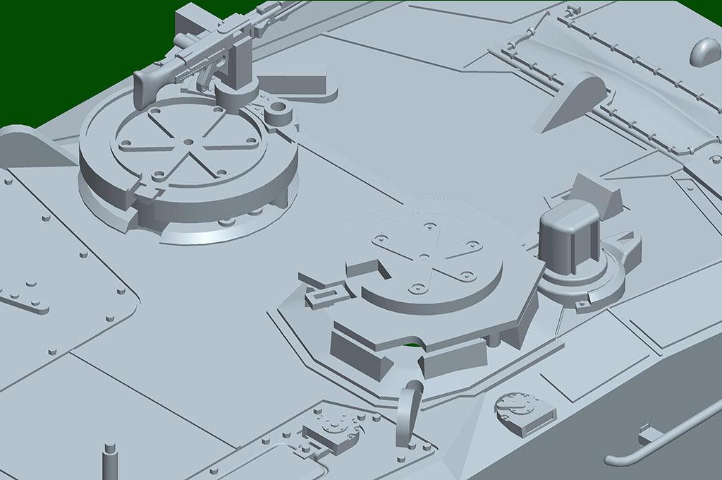 Trumpeter 07190 German Leopard 2A4 MBT 1/72 Model Kit - A-Z Toy Hobby