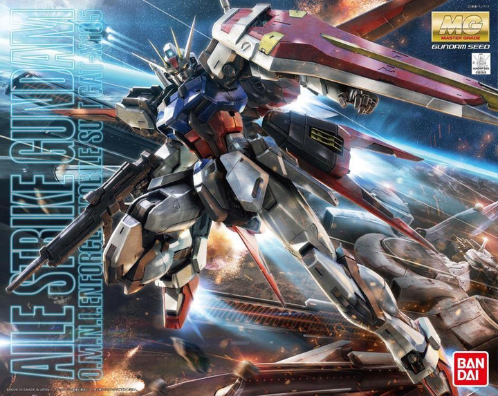 Bandai Aile Strike Gundam Ver. RM Gundam Seed MG 1/100 Model Kit - A-Z Toy Hobby