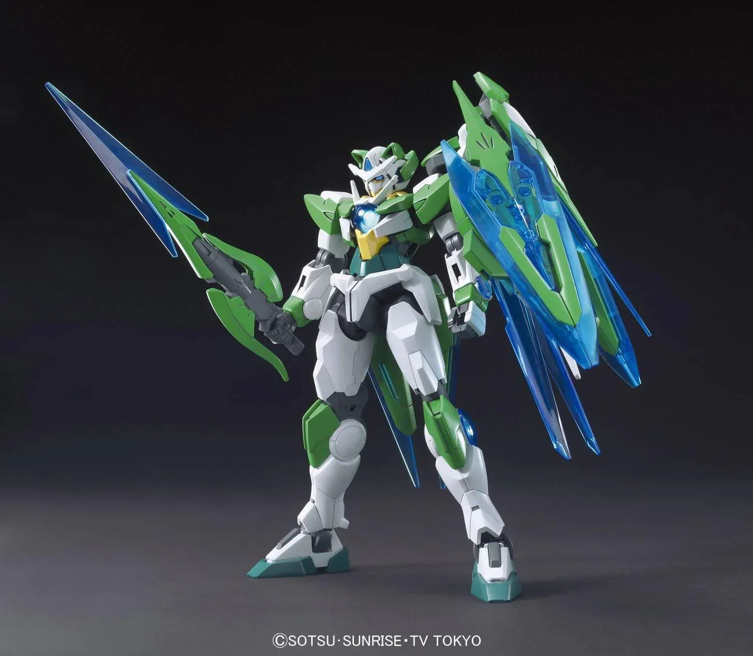 Bandai 049 Gundam 00 Shia Qan[T] HGBF 1/144 Model Kit - A-Z Toy Hobby