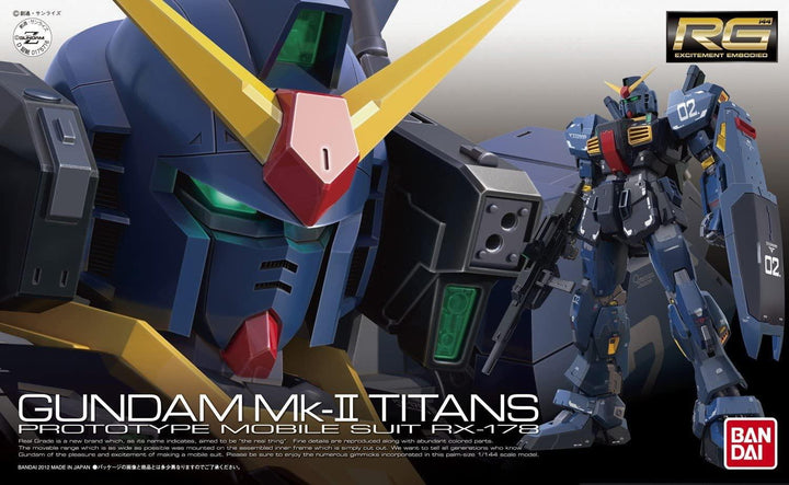 Bandai 7 Gundam Mk-II Titans RG 1/144 Model Kit - A-Z Toy Hobby