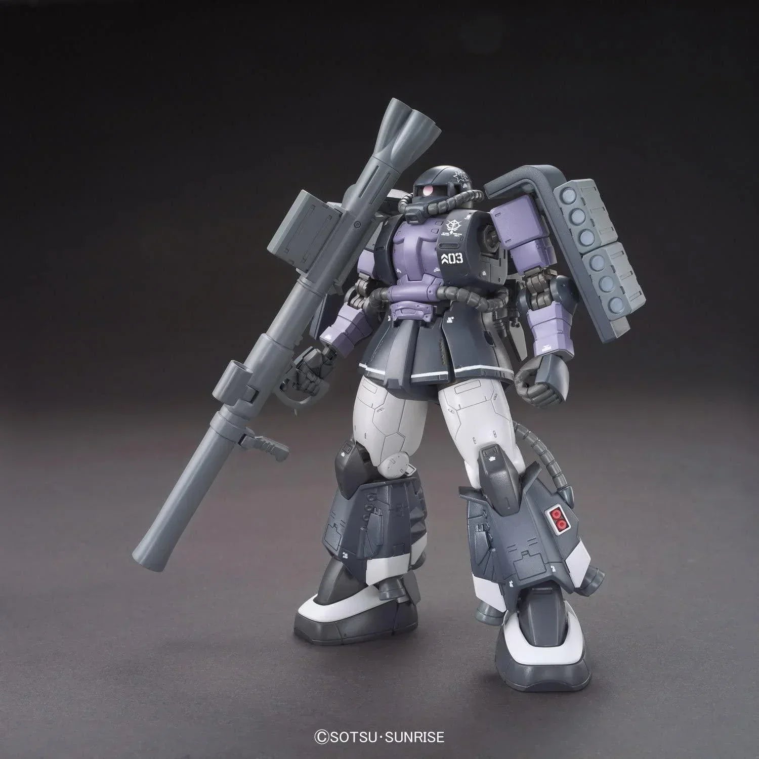 Bandai 003 Zaku II Gaia/Mash Custom The Origin Ver. HG 1/144 Model Kit - A-Z Toy Hobby