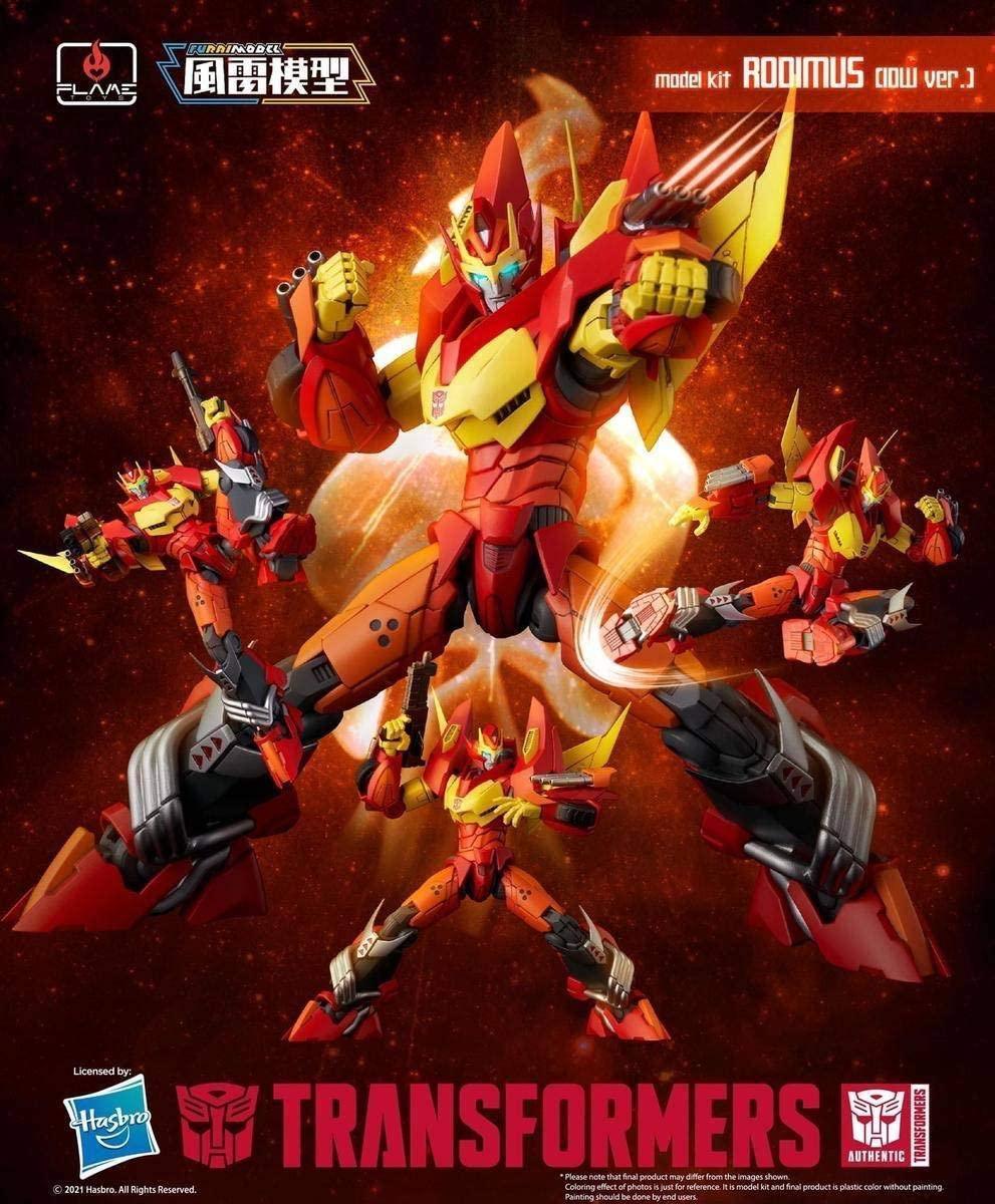 Flame Toys Transformers Rodimus IDW Ver. Furai Model Kit - A-Z Toy Hobby