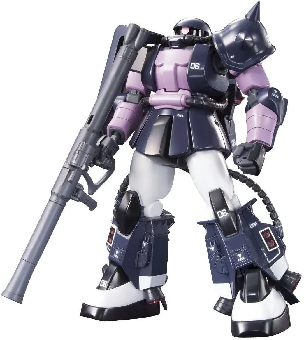Bandai 151 Zaku II Black Tri-Stars HGUC 1/144 Model Kit - A-Z Toy Hobby