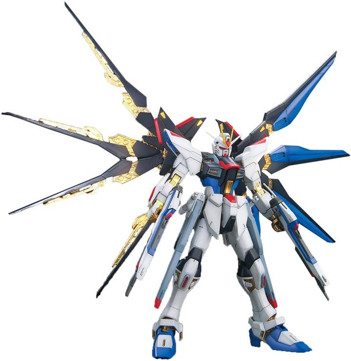 Bandai Strike Freedom Gundam Full Burst Mode Gundam Seed MG 1/100 Model Kit - A-Z Toy Hobby