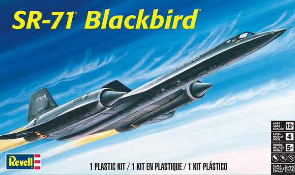 Revell SR-71 Blackbird 1/72 Model Kit - A-Z Toy Hobby