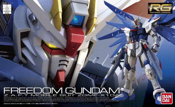Bandai 05 Freedom Gundam RG 1/144 Model Kit - A-Z Toy Hobby