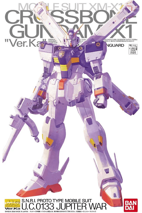 Bandai Crossbone Gundam X1 Ver. Ka MG 1/100 Model Kit - A-Z Toy Hobby