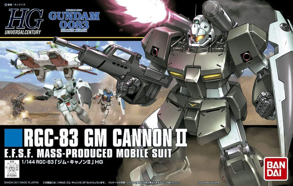 Bandai 125 GM Cannon II HGUC 1/144 Model Kit - A-Z Toy Hobby