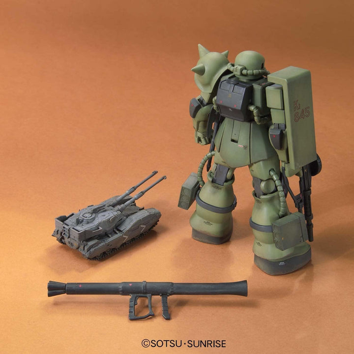 Bandai MS-06 Zaku The Ground War Set HGUC 1/144 Model Kit - A-Z Toy Hobby
