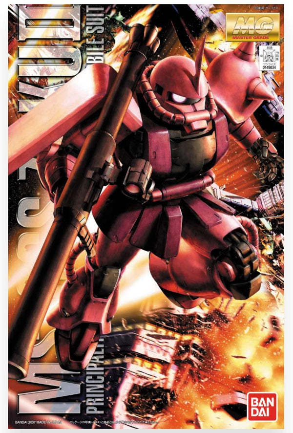 Bandai MS-06S Char's Zaku II Ver 2.0 MG 1/100 Model Kit - A-Z Toy Hobby