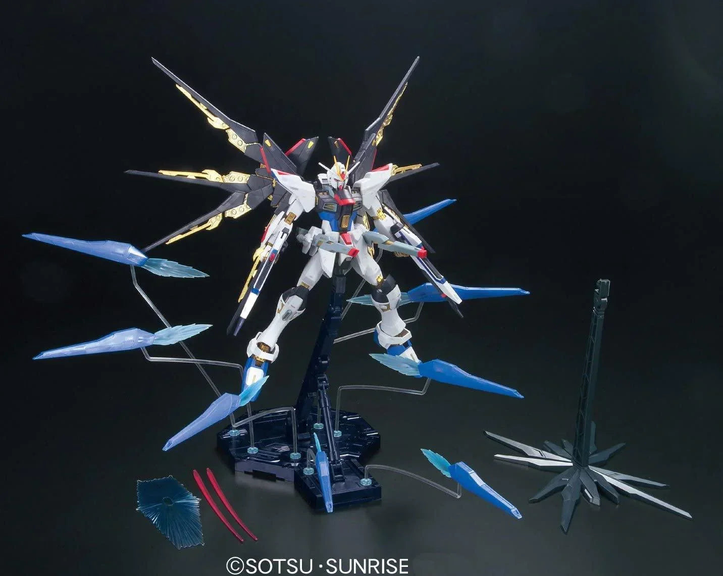 Bandai Strike Freedom Gundam Full Burst Mode Gundam Seed MG 1/100 Model Kit - A-Z Toy Hobby