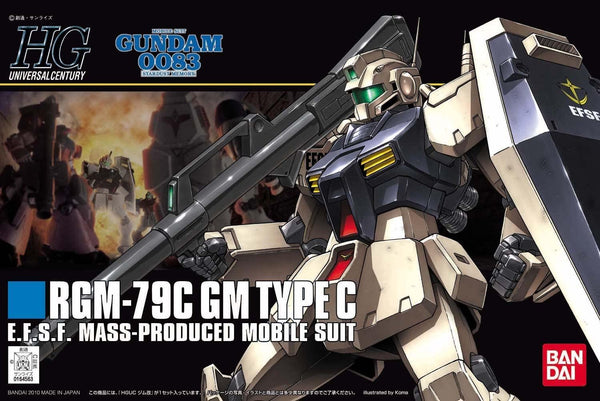 Bandai 113 RGM-79C GM Type C HGUC 1/144 Model Kit - A-Z Toy Hobby