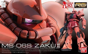 Bandai 2 MS-06S Zaku II RG 1/144 Model Kit - A-Z Toy Hobby