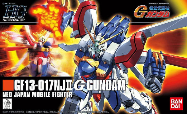 Bandai #110 G Gundam GF13-017NJII HGFC 1/144 Model Kit - A-Z Toy Hobby