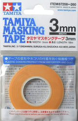 Tamiya 87208 Masking Tape 3mm TAM87208 - A-Z Toy Hobby