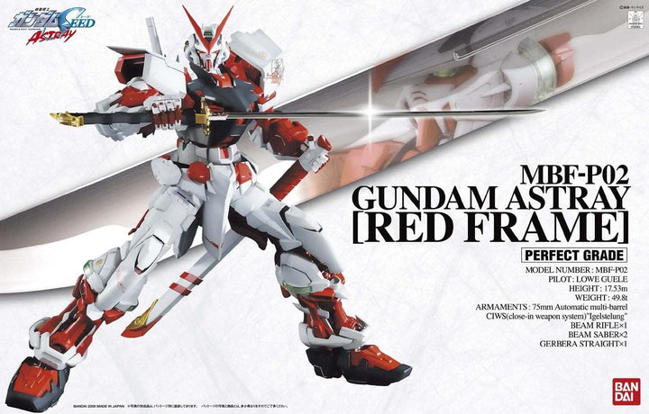 Bandai Gundam Astray Red Frame PG 1/60 Model Kit - A-Z Toy Hobby