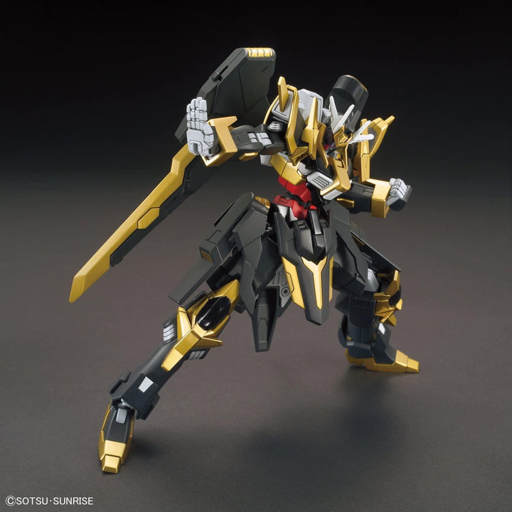 Bandai 055 Gundam Schwarzritter HGBF 1/144 Model Kit - A-Z Toy Hobby