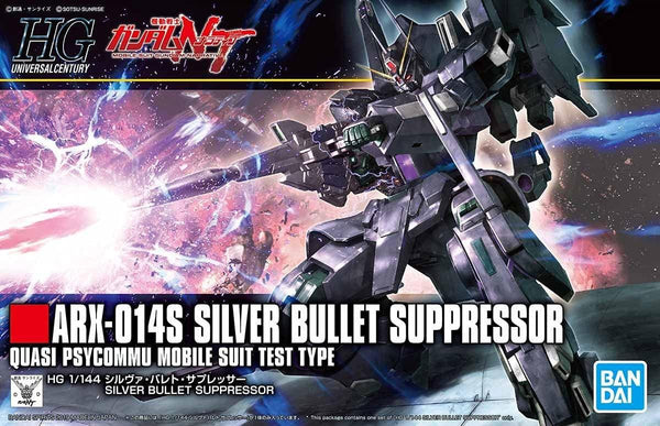 Bandai 225 Silver Bullet Suppressor HGUC 1/144 Model Kit - A-Z Toy Hobby