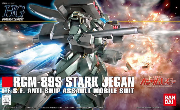 Bandai 104 RGM-89S Stark Jegan HGUC 1/144 Model Kit - A-Z Toy Hobby