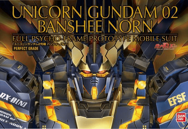 Bandai Unicorn Gundam 02 Banshee Norn PG 1/60 Model Kit - A-Z Toy Hobby