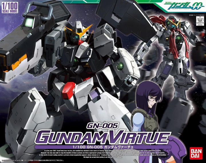 Bandai 04 Gundam Virtue Gundam 00 1/100 Model Kit - A-Z Toy Hobby