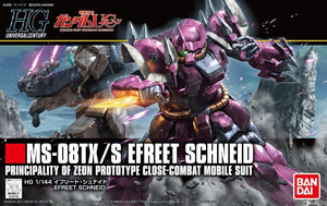 Bandai 206 Efreet Schneid HGUC 1/144 Model Kit - A-Z Toy Hobby