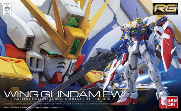 Bandai 20 Wing Gundam EW RG 1/144 Model Kit - A-Z Toy Hobby