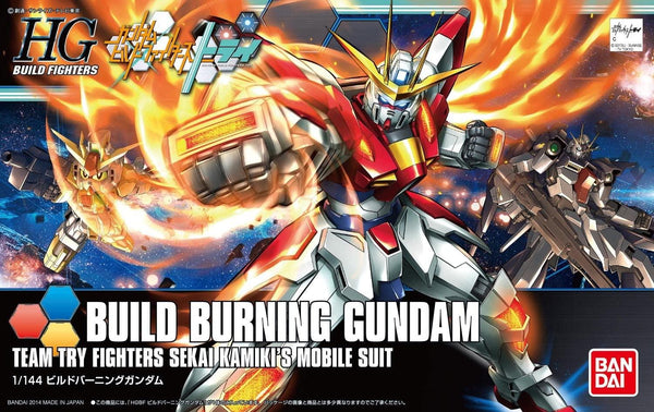 Bandai 018 Build Burning Gundam HGBF 1/144 Model Kit - A-Z Toy Hobby