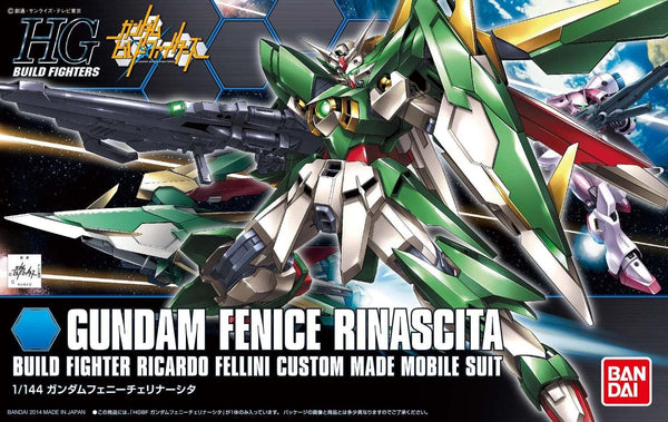 Bandai 017 Gundam Fenice Rinascita HGBF 1/144 Model Kit - A-Z Toy Hobby