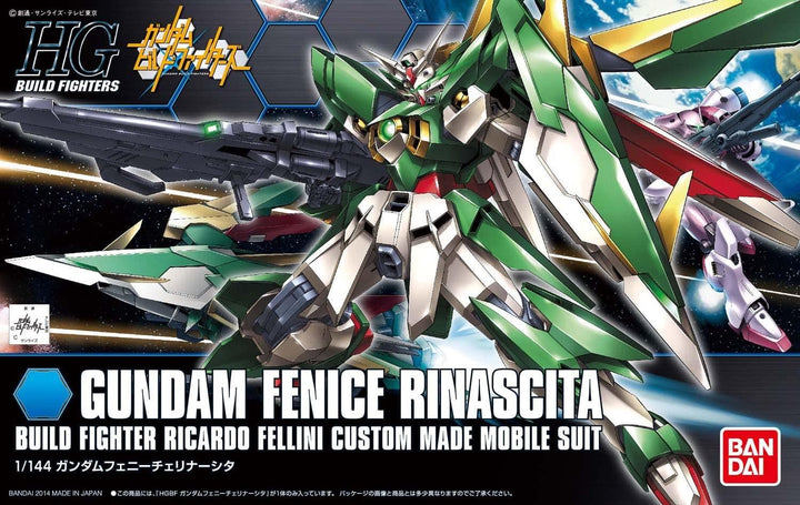 Bandai 017 Gundam Fenice Rinascita HGBF 1/144 Model Kit - A-Z Toy Hobby