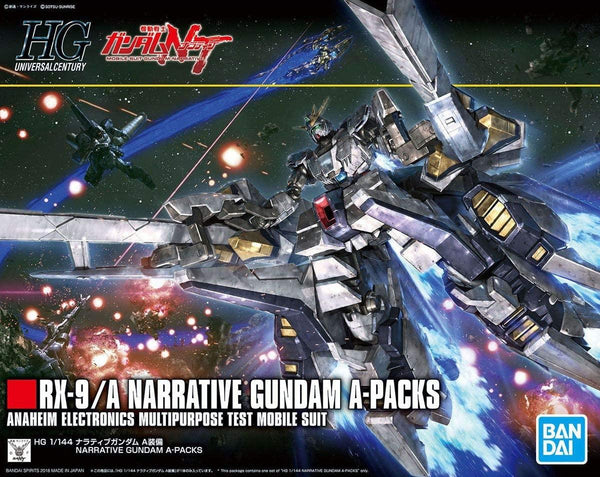 Bandai 218 Narrative Gundam A-Packs HGUC 1/144 Model Kit - A-Z Toy Hobby