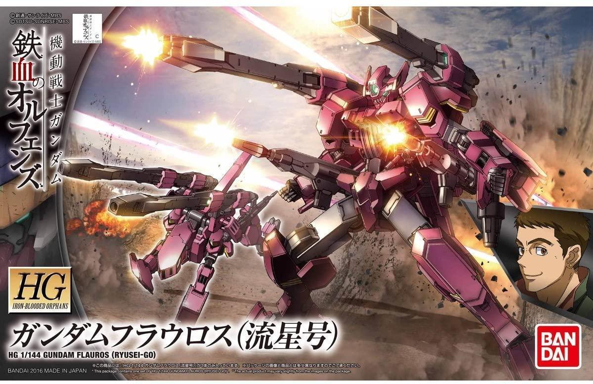Bandai 028 Gundam Flauros (Ryusei-Go) HG IBO 1/144 Model Kit - A-Z Toy Hobby