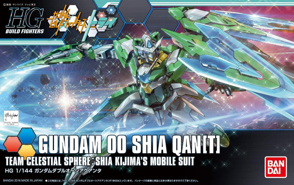 Bandai 049 Gundam 00 Shia Qan[T] HGBF 1/144 Model Kit - A-Z Toy Hobby