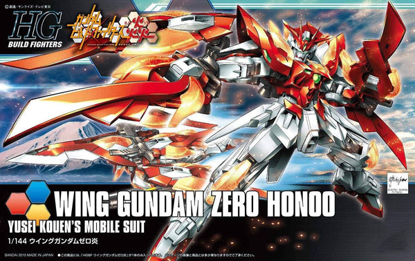 Bandai #033 Wing Gundam Zero Honoo HGBF 1/144 Model Kit - A-Z Toy Hobby