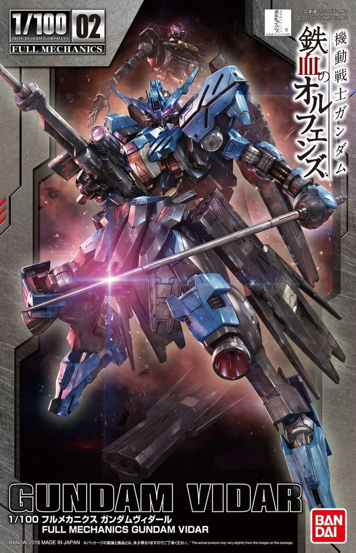 #02 Gundam Vidar Full Mechanics 1/100 Model Kit - A-Z Toy Hobby