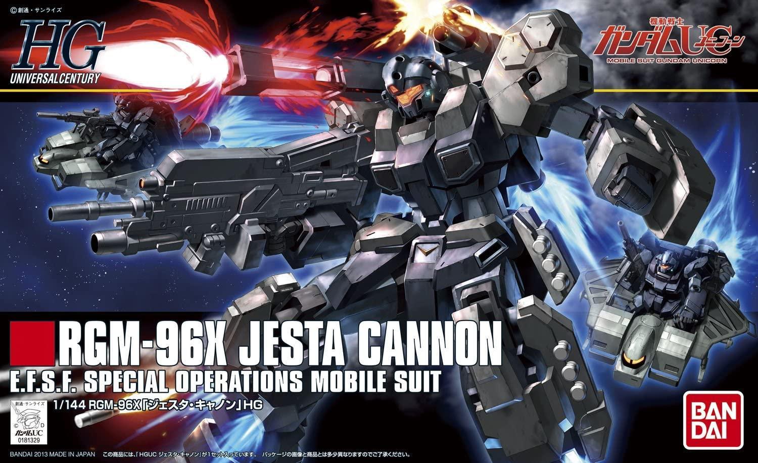 Bandai 152 Jesta Cannon HGUC 1/144 Model Kit - A-Z Toy Hobby