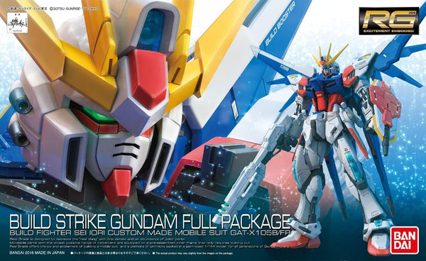 Bandai 23 Build Strike Gundam Full Package RG 1/144 Model Kit - A-Z Toy Hobby