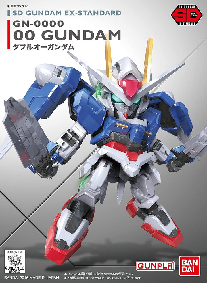 Bandai 008 00 Gundam SD EX-Standard Model Kit - A-Z Toy Hobby