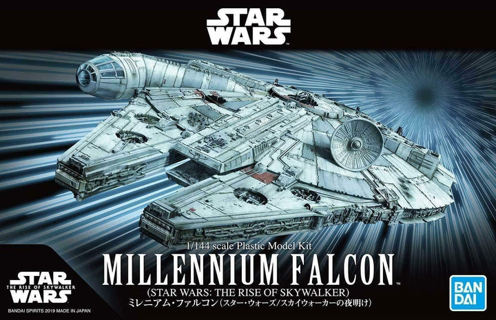 Bandai Star Wars Millennium Falcon 1/144 Model Kit - A-Z Toy Hobby