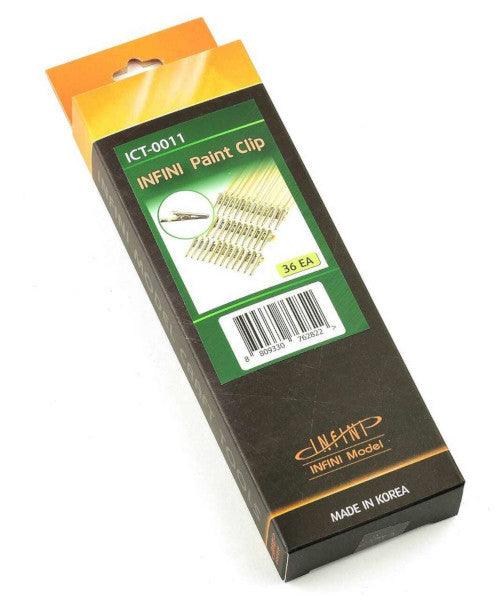 Infini Model Paint Clip (36pcs) ICT-0011 - A-Z Toy Hobby