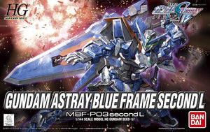 Bandai 57 Gundam Astray Blue Frame Second L HG 1/144 Model Kit - A-Z Toy Hobby