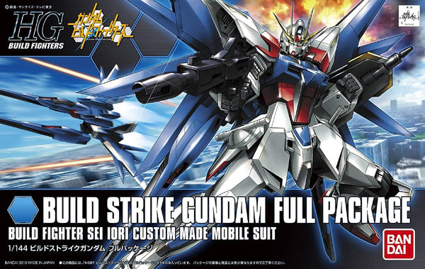 Bandai 001 Build Strike Gundam Full Package HGBF 1/144 Model Kit - A-Z Toy Hobby